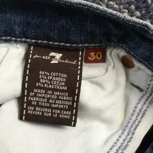 7 For All Mankind Men’s Straight Leg Jeans - Picture 8 of 10